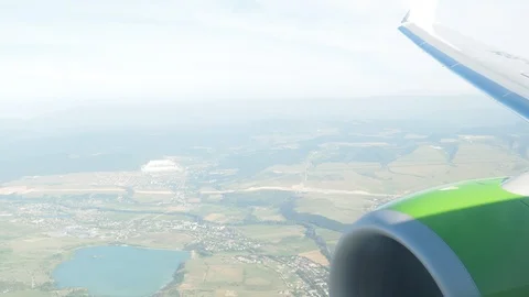 Airplane Stock Footage 92745516