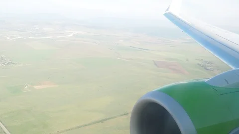 Airplane Stock Footage 92745564