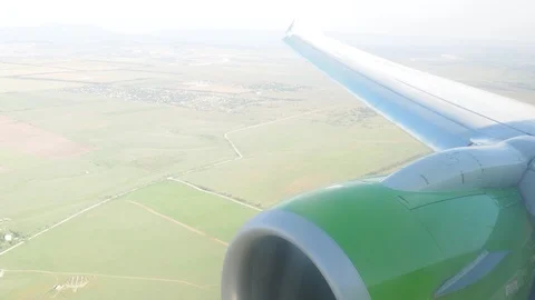 Airplane Stock Footage 92745612
