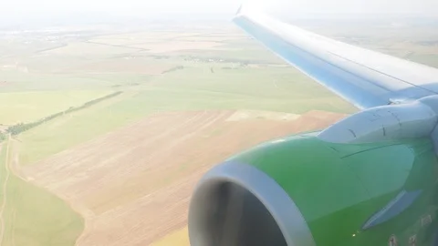Airplane Stock Footage 92745691
