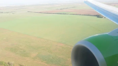 Airplane Stock Footage 92745760