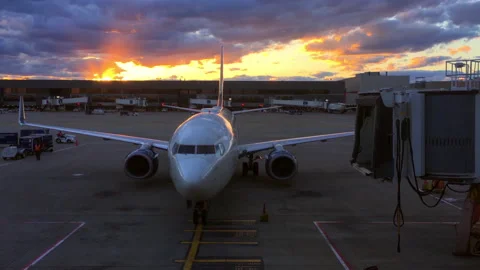 Airplane Stock Footage 208892193