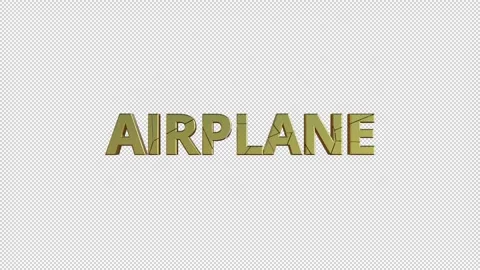 AIRPLANE Stock Footage 307980470