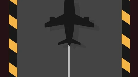 Airplane Stock Footage 317429654