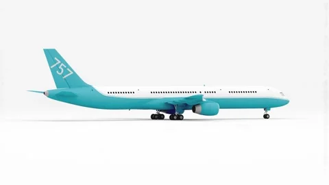 Airplane Stock Footage 322881677