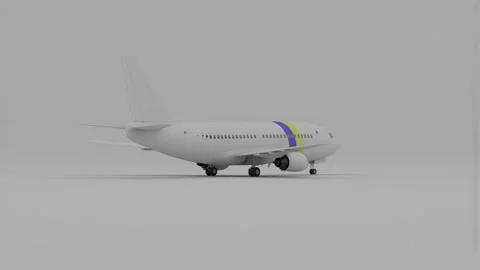 Airplane Stock Footage 322881678