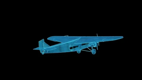 Airplane Stock Footage 340539536