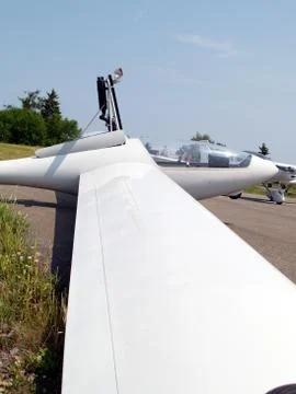 Airplane glider Stock Photos