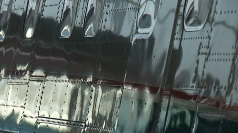 Airplane in Hangar Stock Footage 21340142