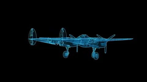 Airplane HUD Vídeo Stock 340539137