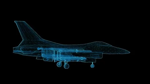 Airplane HUD Stock-Footage 340539384