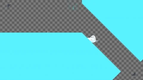 Airplane HUD game interface Stock Footage 50083913