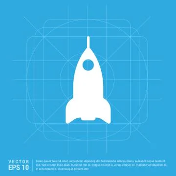 Airplane icon Illustrazione stock