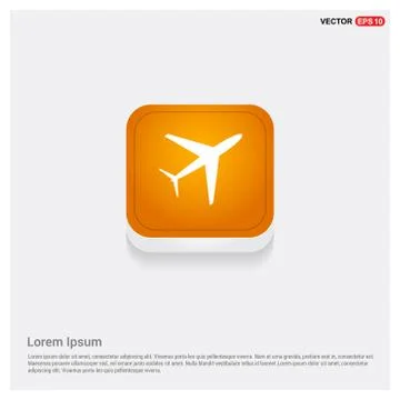 Airplane icon イラスト素材