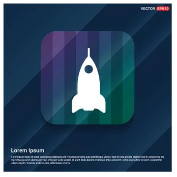 Airplane icon Illustrazione stock