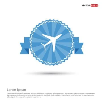 Airplane icon 스톡 일러스트