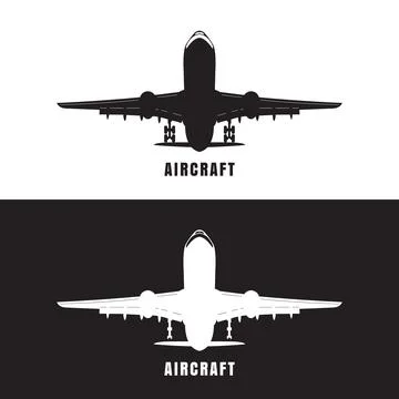 Airplane icon Stock Illustration