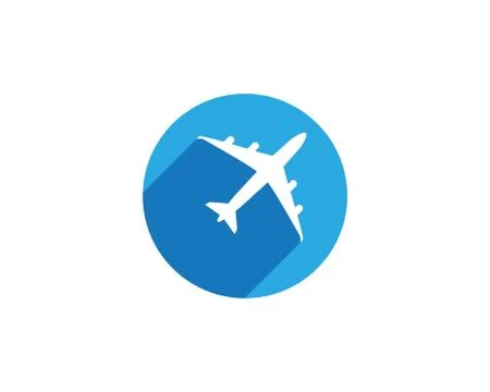 Airplane icon vector illustration Stock Illustration