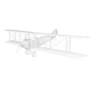 Airplane Stock Illustration
