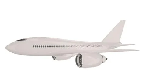 Airplane Stock Illustration