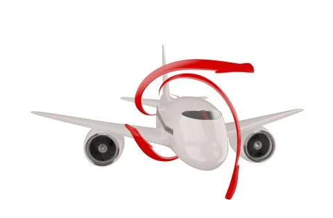 Airplane Stock Illustration