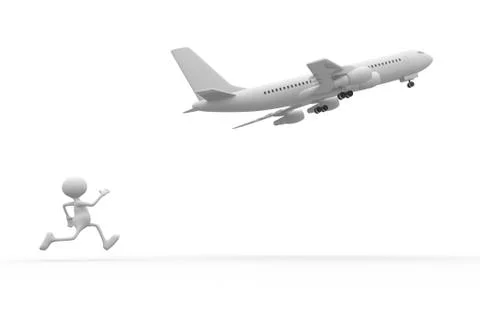Airplane Illustrazione stock