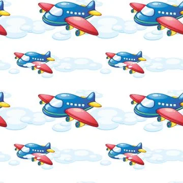 An airplane 스톡 일러스트