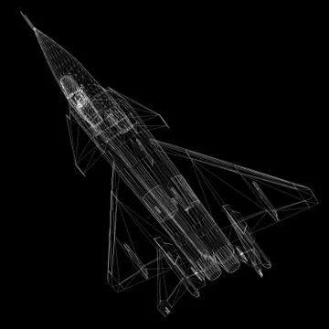 Airplane Stock Illustration