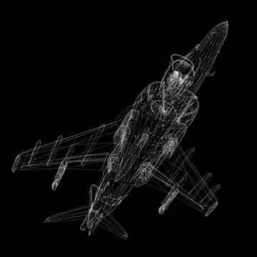 Airplane Stock Illustration