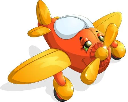 Airplane Stock Illustration