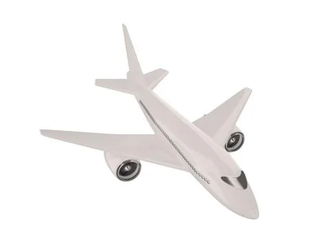 Airplane Stock Illustration