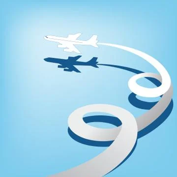 AirPlane Stock Illustration