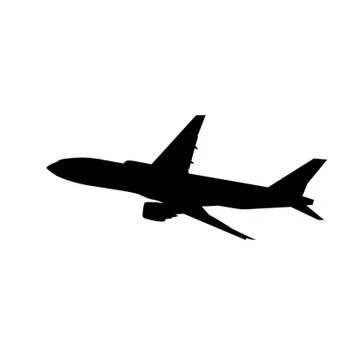 Airplane Stock Illustration