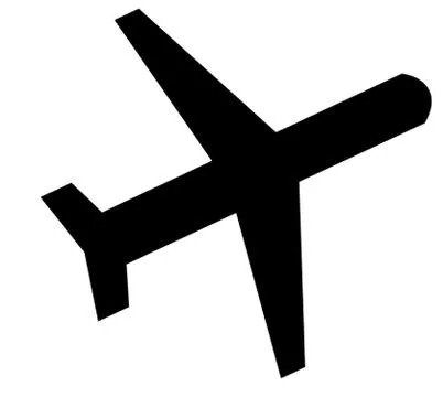 Airplane 库存插图