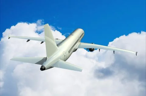 Airplane Stock Illustration
