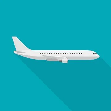 Airplane Stock Illustration