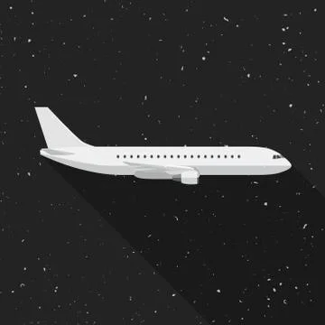 Airplane Stock Illustration