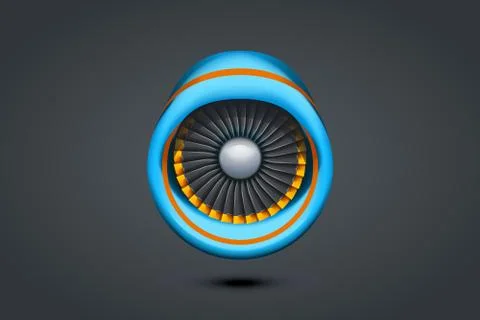 Airplane Stock Illustration