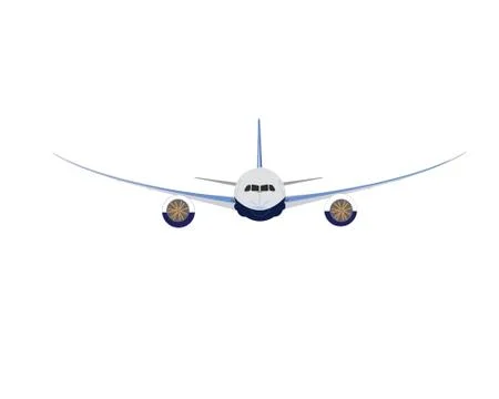 Airplane Stock Illustration