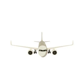 Airplane Stock Illustration