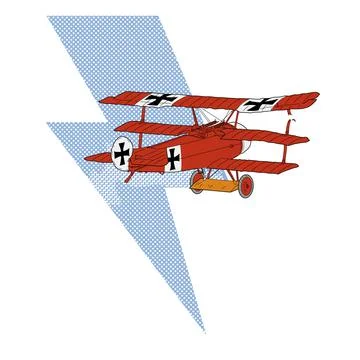 Airplane Illustrazione stock