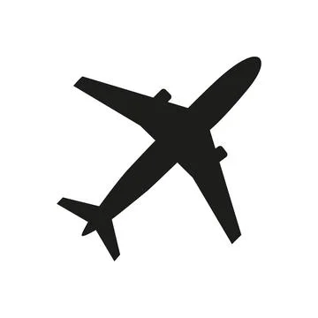 Airplane Stock Illustration