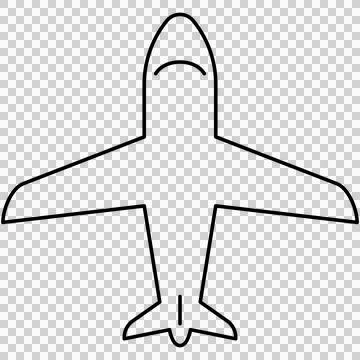 Airplane Stock Illustration