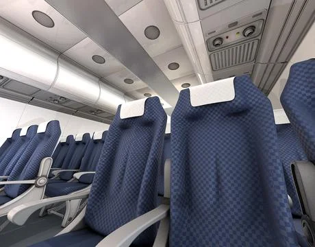 Airplane Interior 3D Model