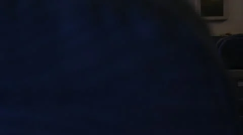 Airplane interior inside shot with passengers travelling 스톡 동영상 14661067