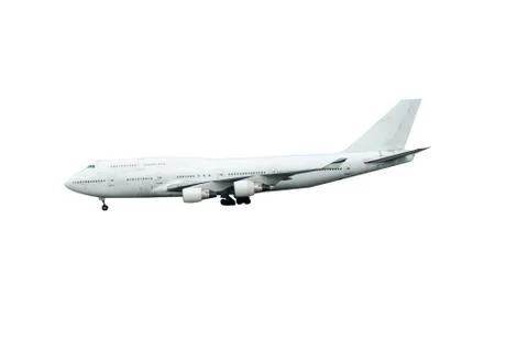 Airplane isolated Stock Photos