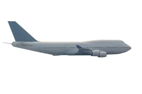 Airplane isolated Stock Photos