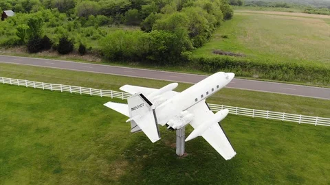 Airplane Jet Stock Footage 89719358