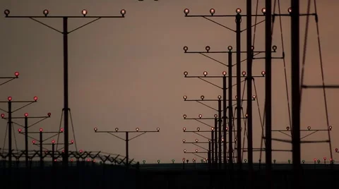 Airplane Landing 動画素材 5504469