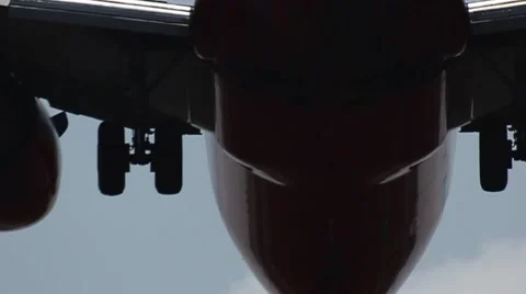 Airplane Landing 動画素材 5505478